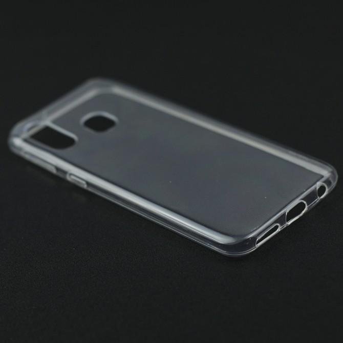 Чехол Ultra-thin 0.3 для Samsung A405 Galaxy A40 2019 Прозрачный-2