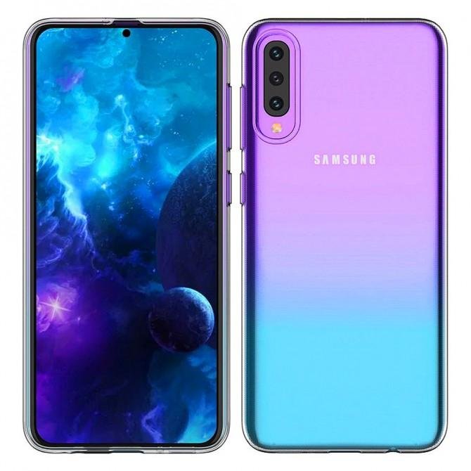 Чохол Ultra-thin 0.3 для Samsung A505 Galaxy A50 2019 Прозорий
