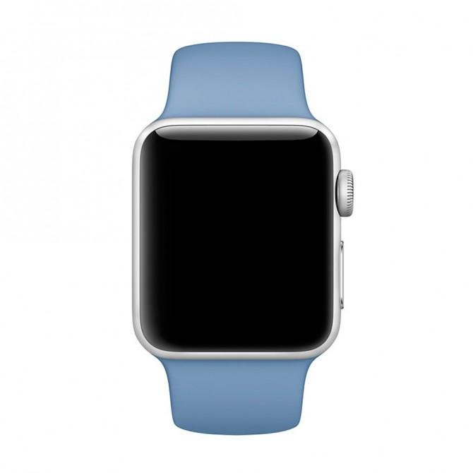 Ремінець для Apple Watch 38/40mm Sport Band Блакитний-1