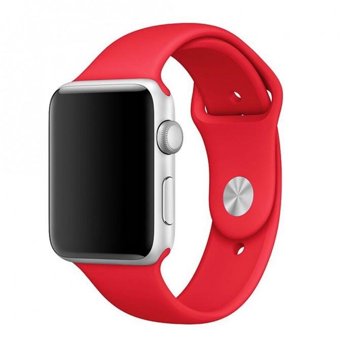 Ремінець для Apple Watch 38/40mm Sport Band Червоний
