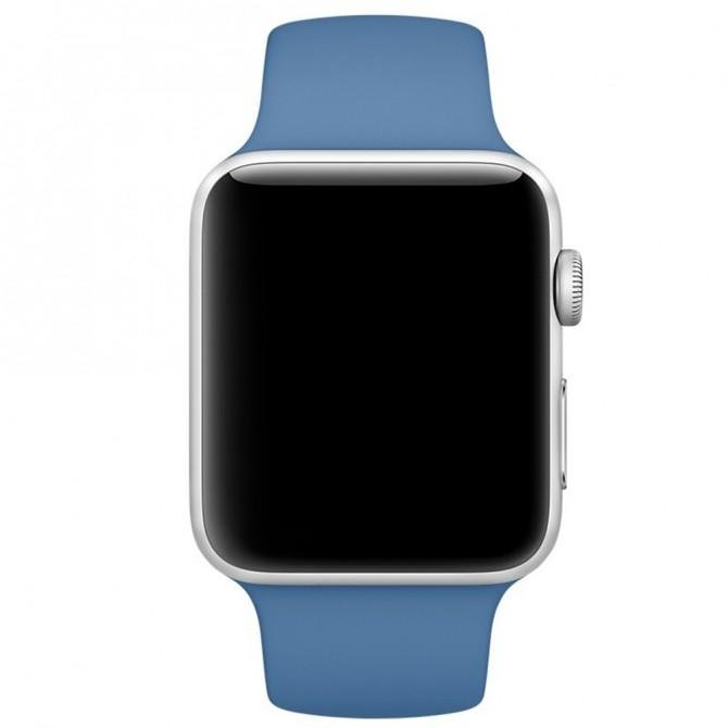 Ремешок для Apple Watch 42/44mm Sport Band Denim Blue-1
