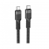 Кабель Hoco U110 PD Type-C to Type-C 60W Black 1.2m