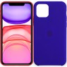 Чехол силиконовый для iPhone 11 Pro Темно Фиолетовый