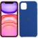 Чохол силiконовий для iPhone 11 Pro Темно Синiй