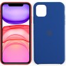 Чехол силиконовый для iPhone 11 Темно Синий