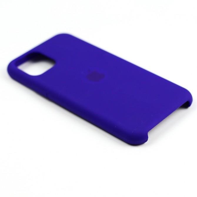 Чехол силиконовый для iPhone 11 Темно Фиолетовый-3