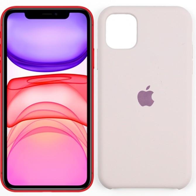 Чехол силиконовый для iPhone 11 Бежевый