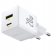Сетевое зарядное устройство 1USB + Type-C Baseus Palm Fast Charger 20W EU White + Type-C to Type-C