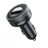 FM Modulator 2USB Baseus Enjoy (17W) (CCLH-01) Black