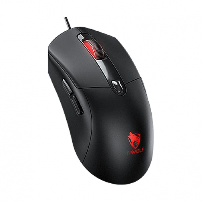 Миша Twolf G550 Black/Red-2