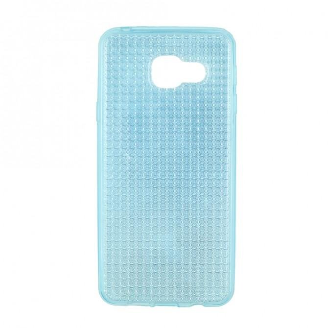 Чехол Diamond Shine для Samsung A310 (A3-2016) Blue-1