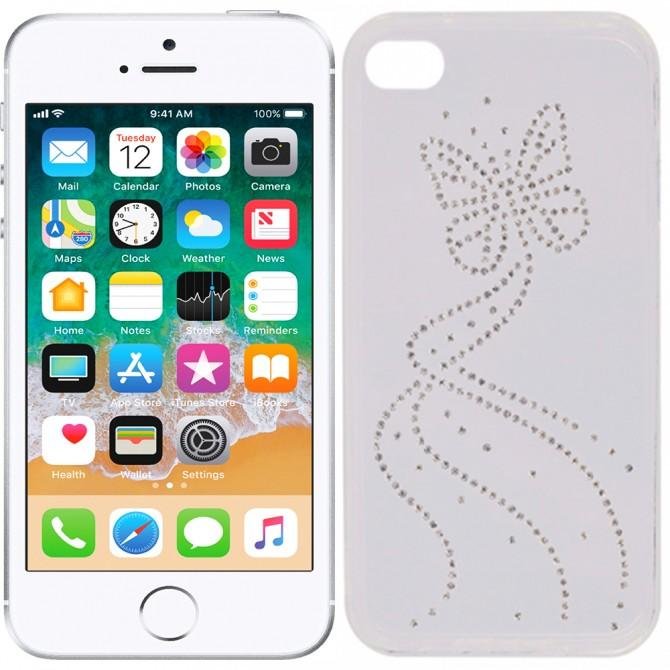 Чохол Diamond Silicon Younicou для iPhone 7 Plus Метелик