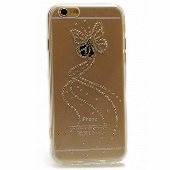 Чохол Diamond Silicon Younicou для iPhone 7 Plus Метелик-2