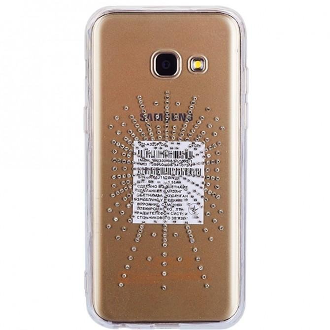 Чехол Diamond Silicon Younicou для Samsung A710 (A7-2016) Silver Shine-1