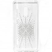 Чехол Diamond Silicon Younicou для Xiaomi Redmi 4 Silver Shine