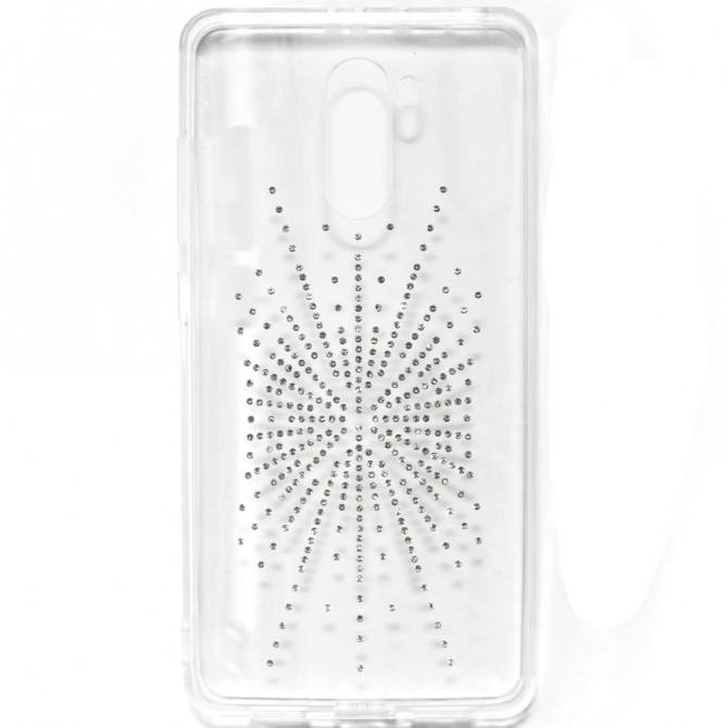 Чехол Diamond Silicon Younicou для Xiaomi Redmi 4 Silver Shine