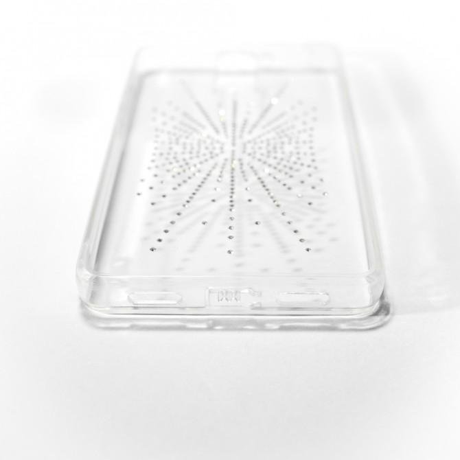 Чехол Diamond Silicon Younicou для Xiaomi Redmi 4 Silver Shine-4