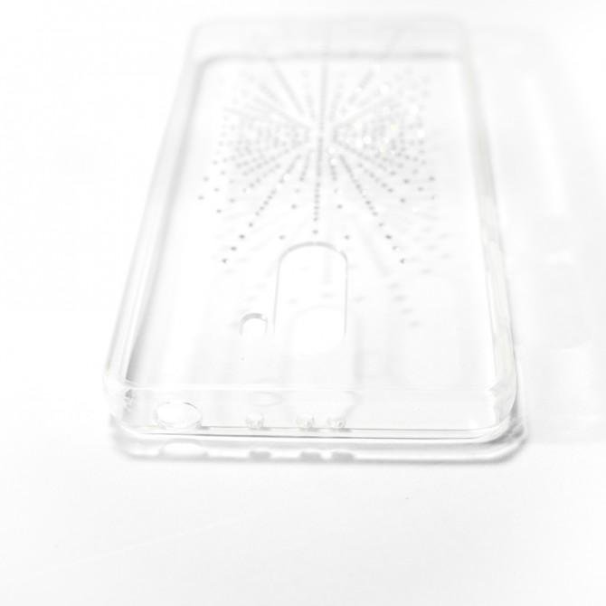 Чехол Diamond Silicon Younicou для Xiaomi Redmi 4 Silver Shine-5