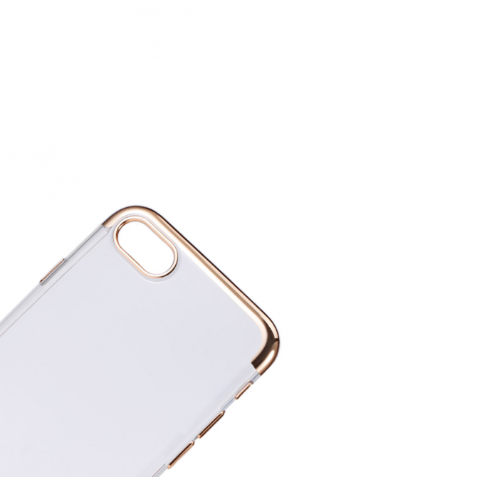 Чехол Electroplating TPU case для iPhone 7 gold-2