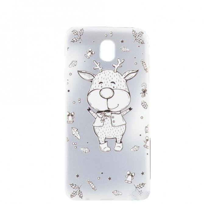 Чехол Fashion ZOO TPU case для Samsung J7-1