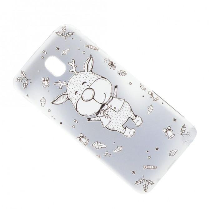 Чехол Fashion ZOO TPU case для Samsung J7-3