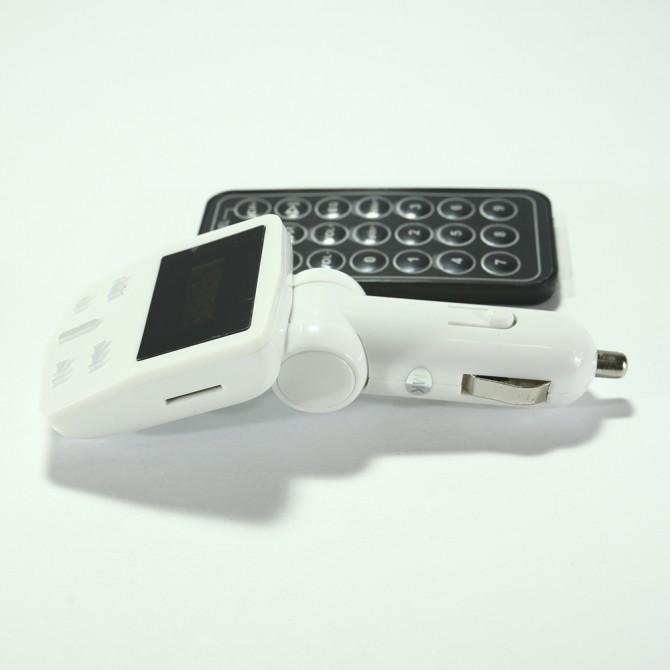 ФМ модулятор Mobiking T725-D Білий-3