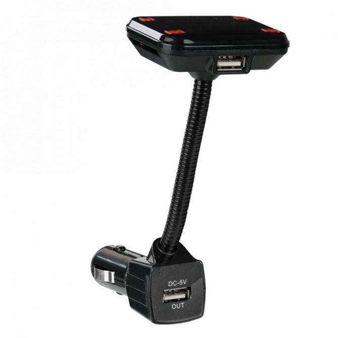 ФМ модулятор Optima FM-01 Чорний-1