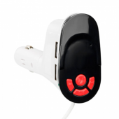 ФМ модулятор Optima FM-05 Белый