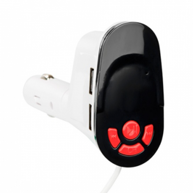 ФМ модулятор Optima FM-05 Белый