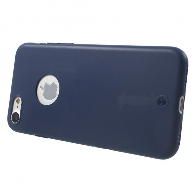 Чохол Fshang Soft Colour series для iPhone 7 Темно-синій-1