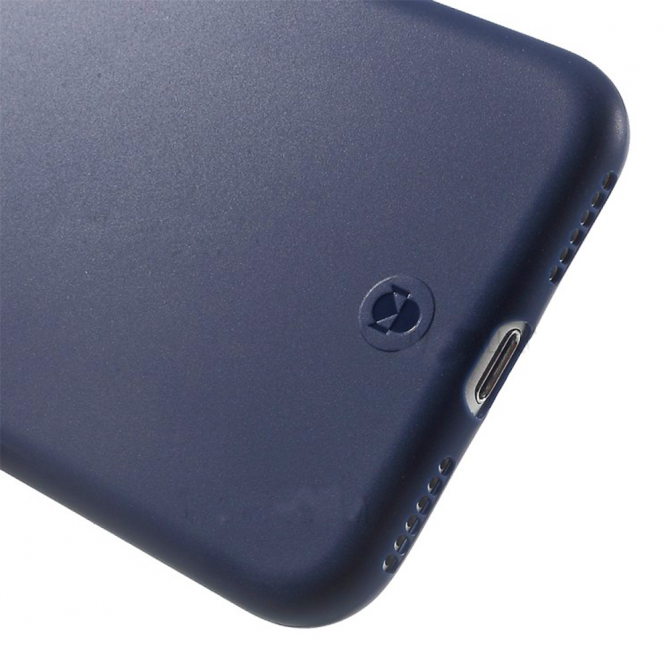 Чохол Fshang Soft Colour series для iPhone 7 Темно-синій-3