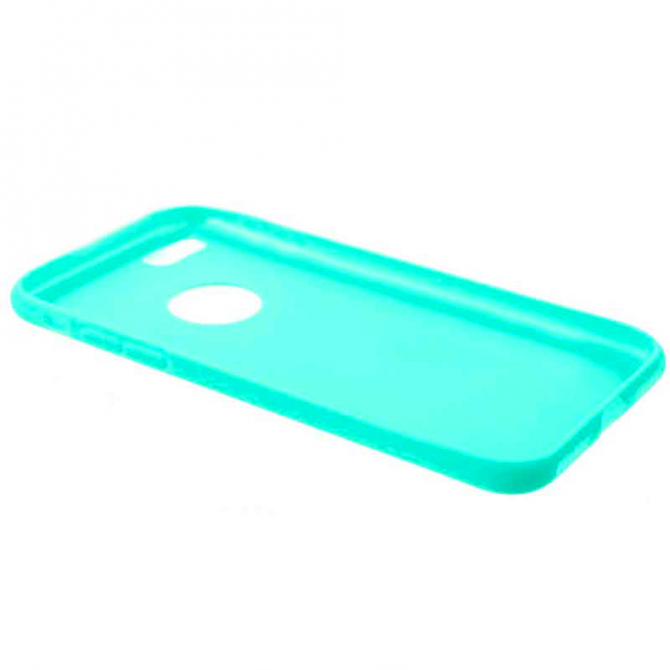 Чохол Fshang Soft Colour series для iPhone 7 Зелений-3