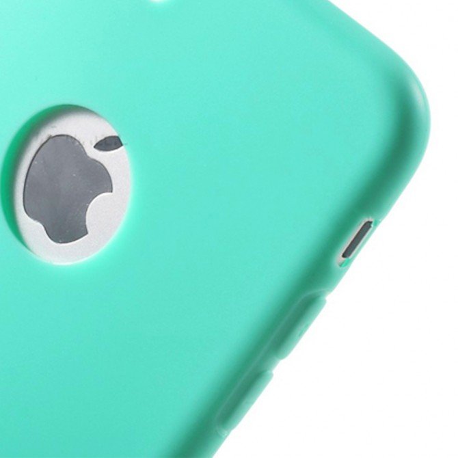 Чохол Fshang Soft Colour series для iPhone 7 Зелений-4