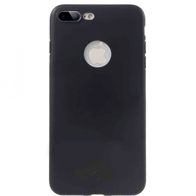 Чохол Fshang Soft Colour series для iPhone 7 Plus Чорний-1