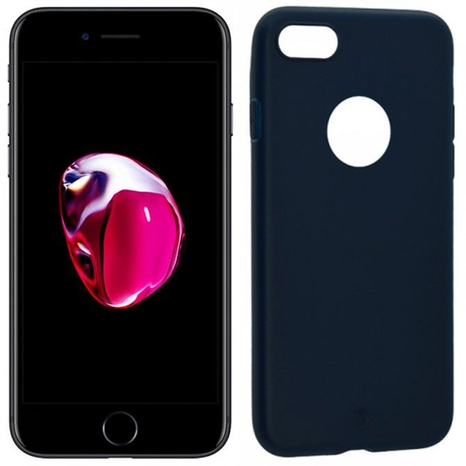 Чохол Fshang Soft Colour series для iPhone 7 Plus Темно-синій