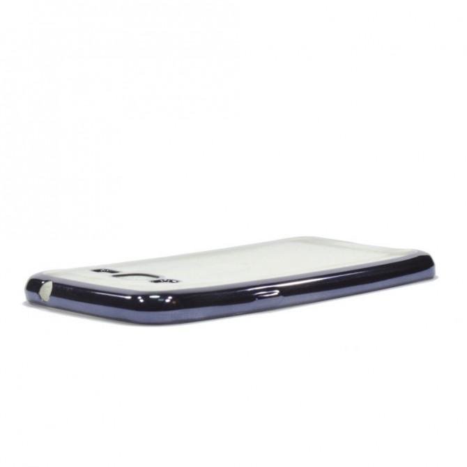 Чехол Electroplating TPU case для Samsung G530 Чёрный-3