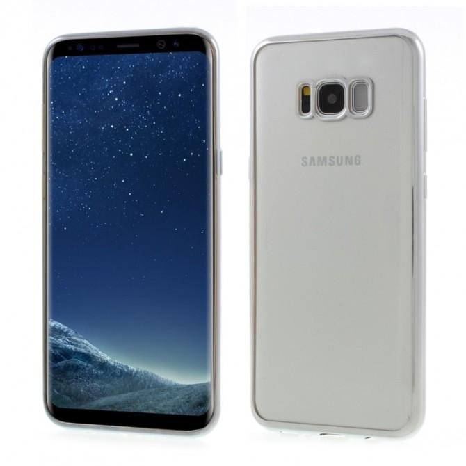 Чехол Electroplating TPU case для Samsung G530 silver