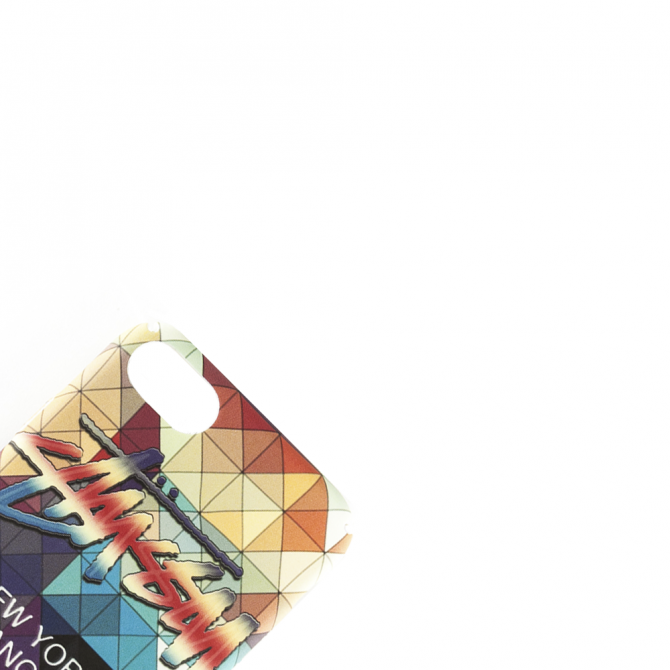 Чохол Glowing in the Темний PC case для iPhone 7/8 Colorful Rhombus-2