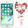 Чехол Glowing in the dark PC case для iPhone 7/8 Heart