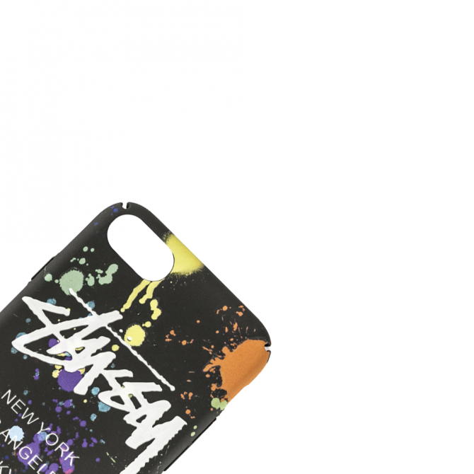 Чохол Glowing in the Темний PC case для iPhone 7/8 Paint Drops-2