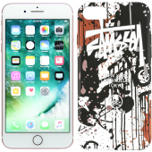 Чохол Glowing in the Темний PC case для iPhone 7/8 Білий Чорний Червоний