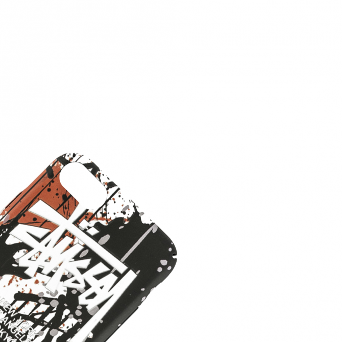 Чохол Glowing in the Темний PC case для iPhone 7/8 Білий Чорний Червоний-2