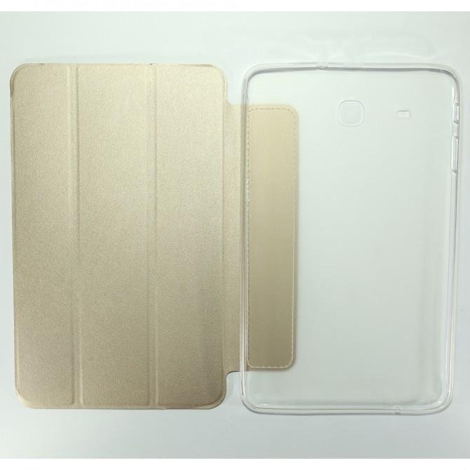 Чехол Goospery Soft Mercury Smart Cover для Samsung T560 Galaxy Tab E 9.6" Gold-6