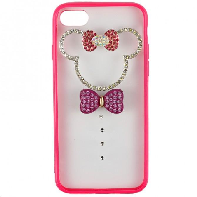 Чехол Hello kitty diamond TPU case для iPhone 7-1