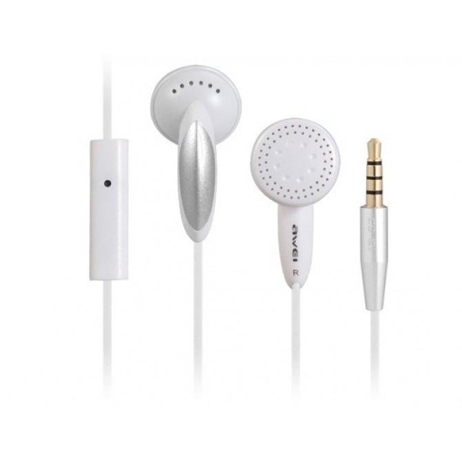 Наушники AWEI ES12i White/Silver
