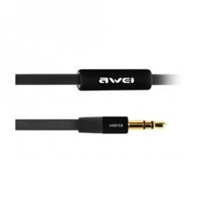 Наушники AWEI ES300i Чёрный-2
