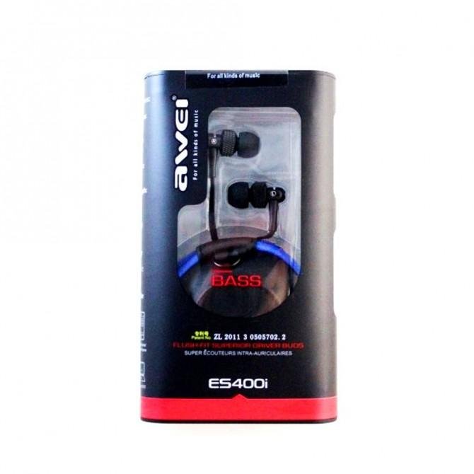 Наушники AWEI ES400i Чёрный-1