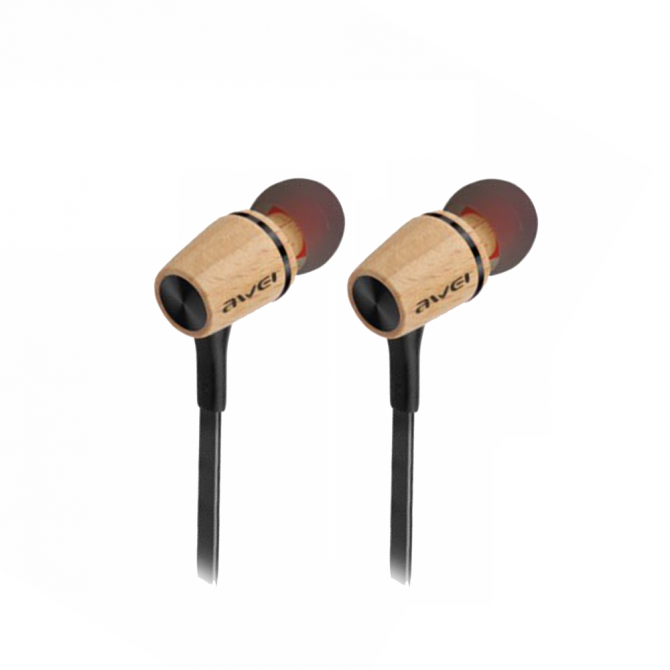 Навушники AWEI ES-80TY Чорний-1