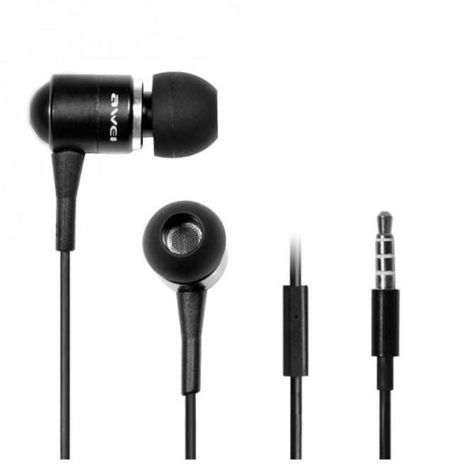 Наушники AWEI ES-Q3i Чёрный