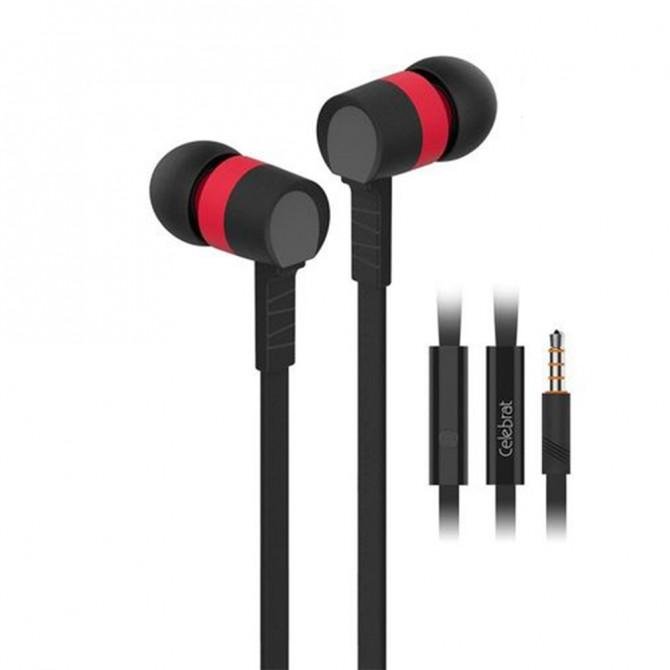 Наушники Celebrat D2 Красный-1